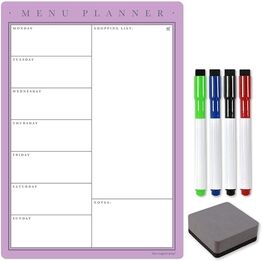Magnetic Weekly Meal Planner and Menu - Classic