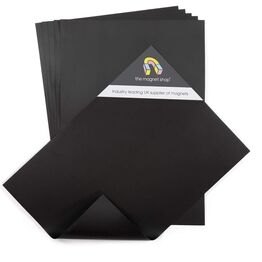 Plain Magnetic Sheets For Arts, Crafts & Storage - 0.5mm
