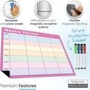Magnetic Weekly Planner and Organiser - Landscape additional 45