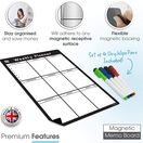 Magnetic Weekly Planner and Organiser - Portrait additional 2