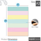 Magnetic Weekly Planner and Organiser - Portrait - Contemporary Design additional 22