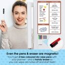 Screen Printed Magnetic Whiteboard Weekly Meal Planner & Organiser additional 30