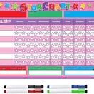Magnetic Weekly Reward & Star Chart For Children - A3 additional 15