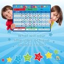 Magnetic Weekly Reward & Star Chart For Children - A3 additional 25