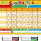 Magnetic Weekly Reward & Star Chart For Children - A3 additional 36
