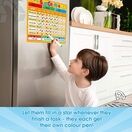 Magnetic Weekly Reward & Star Chart For Children - A3 additional 40