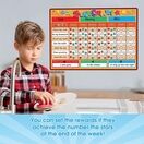 Magnetic Weekly Reward & Star Chart For Children - A3 additional 48