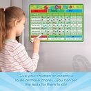 Magnetic Weekly Reward & Star Chart For Children - A3 additional 54