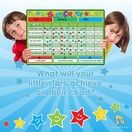 Magnetic Weekly Reward & Star Chart For Children - A3 additional 53