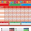 Magnetic Weekly Reward & Star Chart For Children - A3 additional 8
