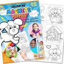 Children's Colour-In Magnet Craft Set - Puppies additional 1