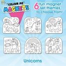 Children's Colour-In Magnet Craft Set - Unicorns additional 6