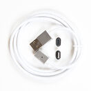 Magnetic Phone Charging Cable With USB & Lightning Attachments - 1m additional 10
