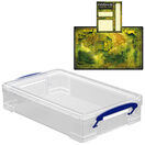 Clear Storage Boxes with Base Sheet (4 or 9 Litre, Completely Transparent) additional 29