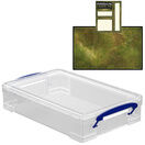 Clear Storage Boxes with Base Sheet (4 or 9 Litre, Completely Transparent) additional 26