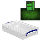 Clear Storage Boxes with Base Sheet (4 or 9 Litre, Completely Transparent) additional 23