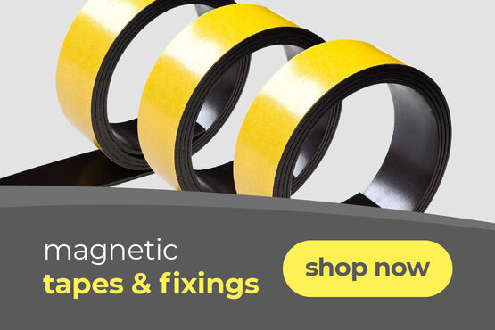 magnetic tapes and fixings